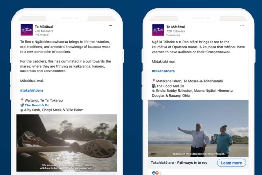 Te Mātāwai Case Study: LinkedIn & Facebook Ads