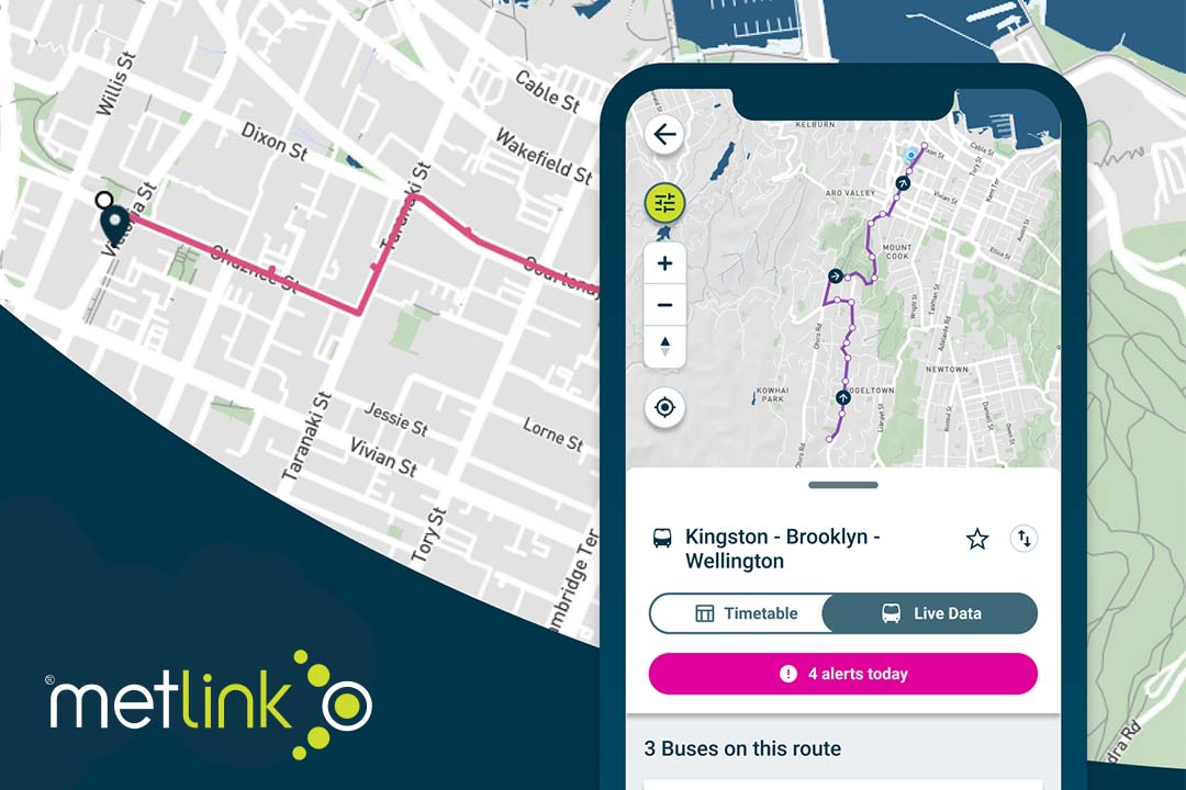 metlink journey planner on mobile